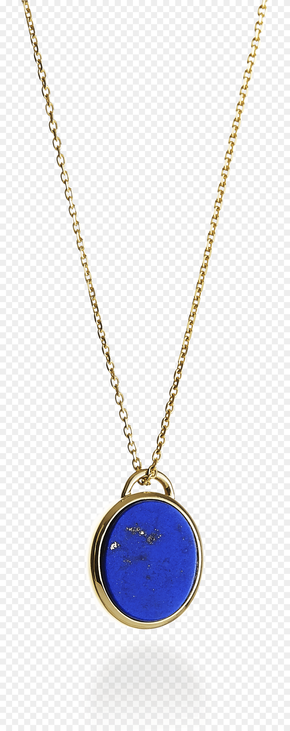 Yellow Gold Lapis Lazuli Oval Pendant, Accessories, Jewelry, Necklace, Gemstone Png Image