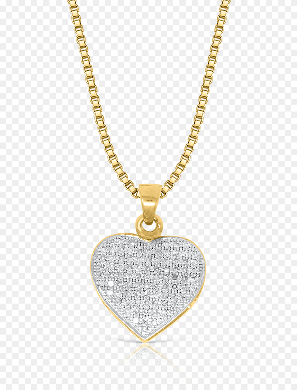 Yellow Gold Love Heart Pendant Silver Pendant, Accessories, Jewelry, Necklace, Diamond Free Png Download