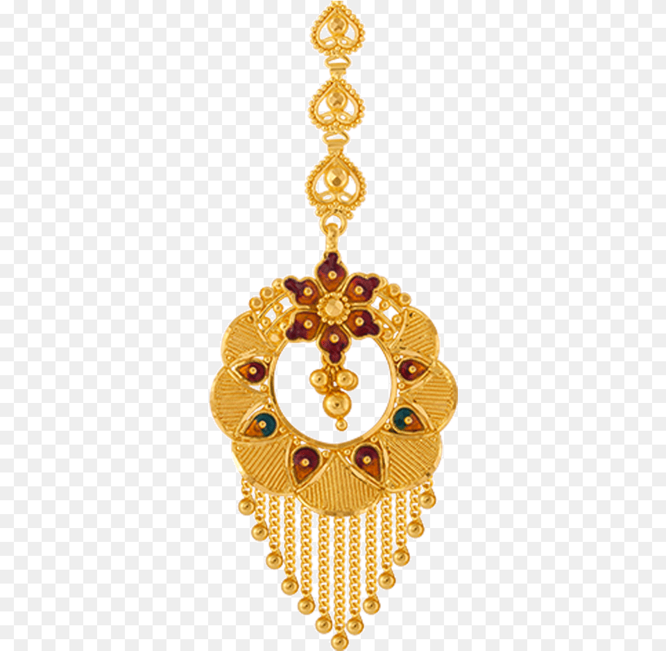 Yellow Gold Maang Tika Gold Maang Tikka Design, Accessories, Jewelry, Necklace, Earring Png Image