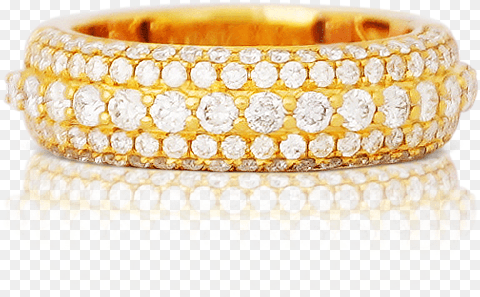 Yellow Gold Men S Diamond Ring Bangle, Accessories, Jewelry, Ornament, Bangles Png Image