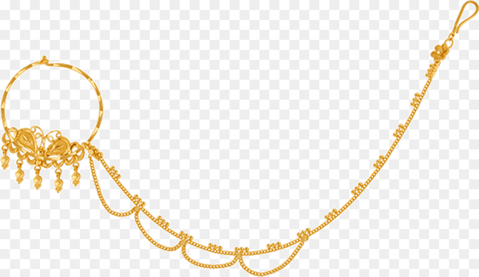 Yellow Gold Nath Wedding Gold Nath Design, Accessories, Jewelry, Necklace, Chain Free Png