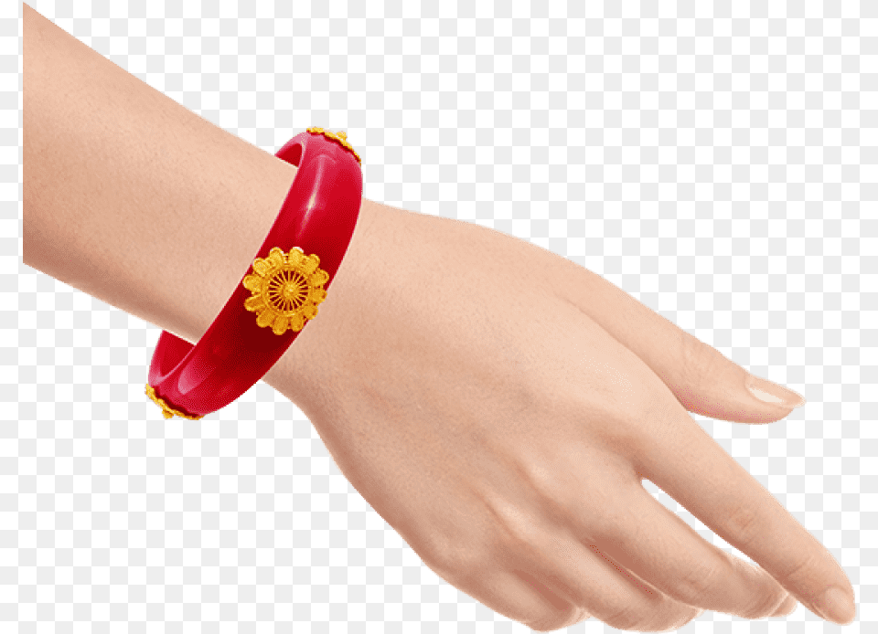 Yellow Gold Pola Bangle For Women Anjali Jewellers Pola Badhano, Accessories, Bracelet, Jewelry, Ornament Free Transparent Png
