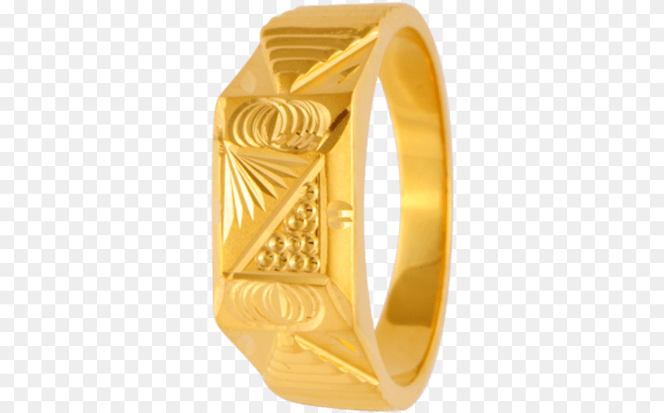 Yellow Gold Ring For Men Gents Gold Ring, Accessories, Jewelry, Treasure, Ornament Free Png Download