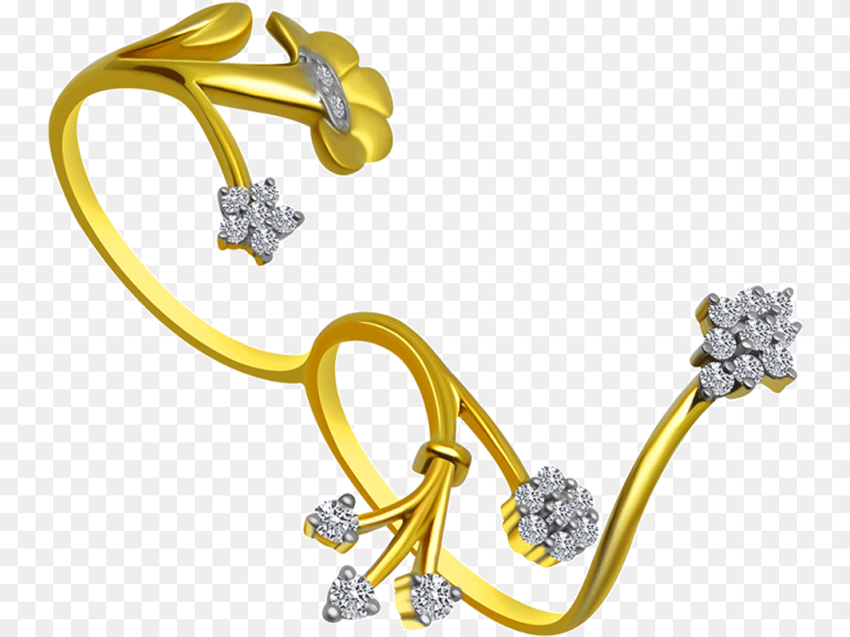 Yellow Gold Ring Pc Chandra Jewellers Ring Ladies, Accessories, Bracelet, Diamond, Earring Free Transparent Png