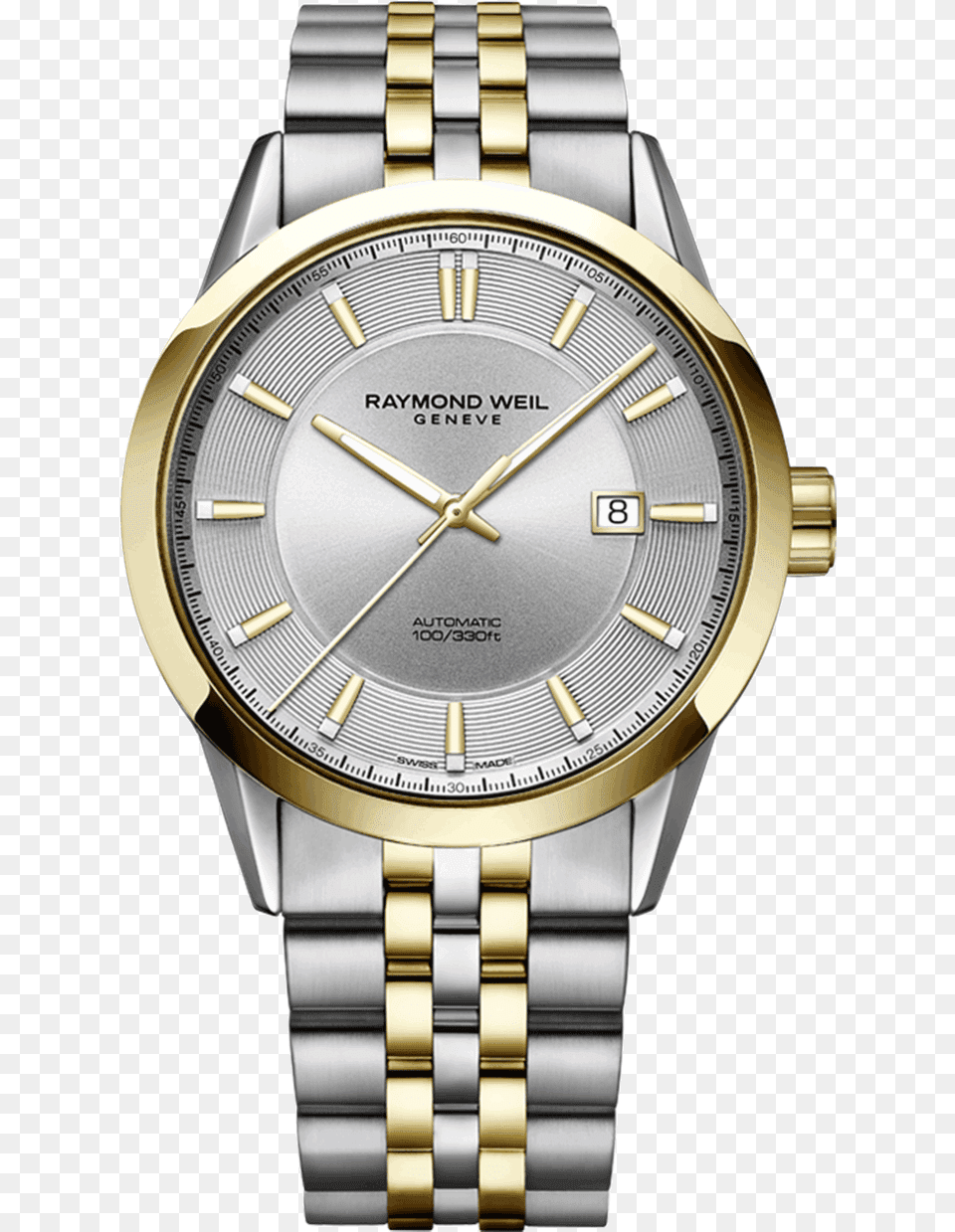 Yellow Gold Watch Archives Raymond Weil Silver Rolex Datejust, Arm, Body Part, Person, Wristwatch Free Png