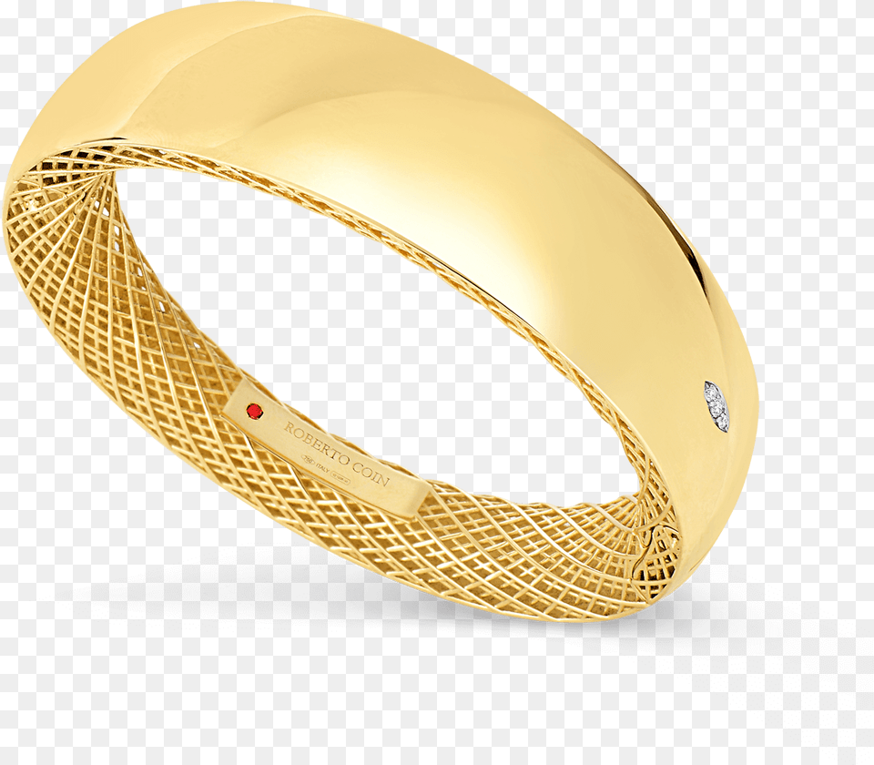 Yellow Gold Wide Bangle, Accessories, Jewelry, Ornament, Clothing Png Image