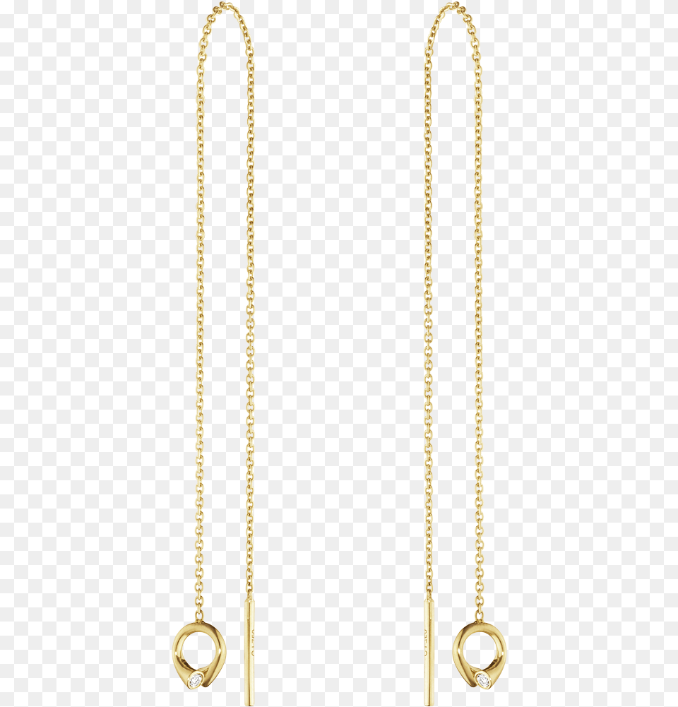 Yellow Gold With Diamonds Earrings, Accessories, Jewelry, Necklace, Chain Free Transparent Png