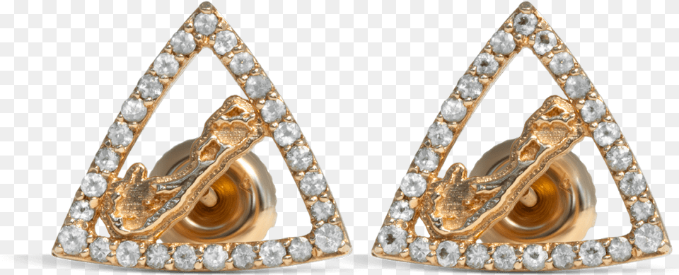 Yellow Gold With Diamonds Map Earrings Earrings, Accessories, Diamond, Earring, Gemstone Free Png