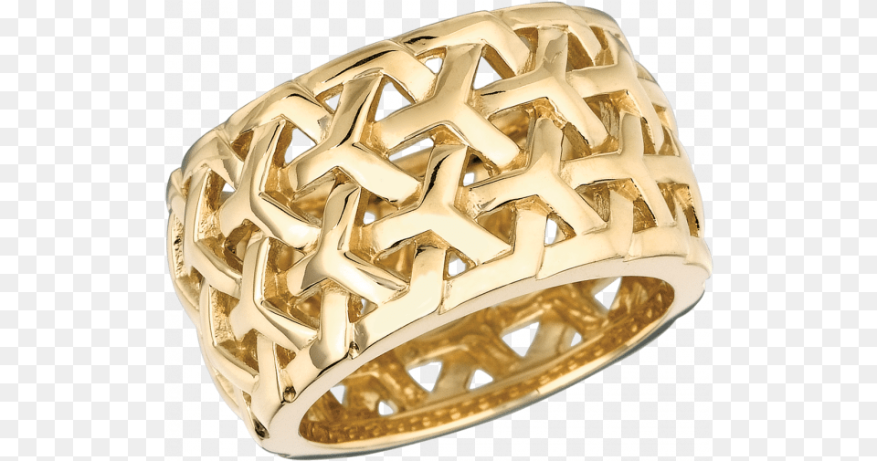 Yellow Gold Y Knot Large Ring Large Gold Rings, Accessories, Jewelry, Bracelet, Helmet Free Transparent Png