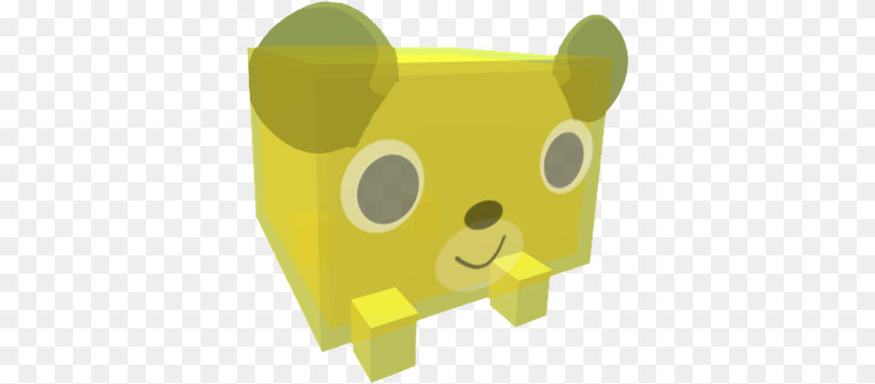 Yellow Gummy Bear Pet Simulator Wiki Fandom Pet Simulator Roblox Pet Gummy Bear Png Image