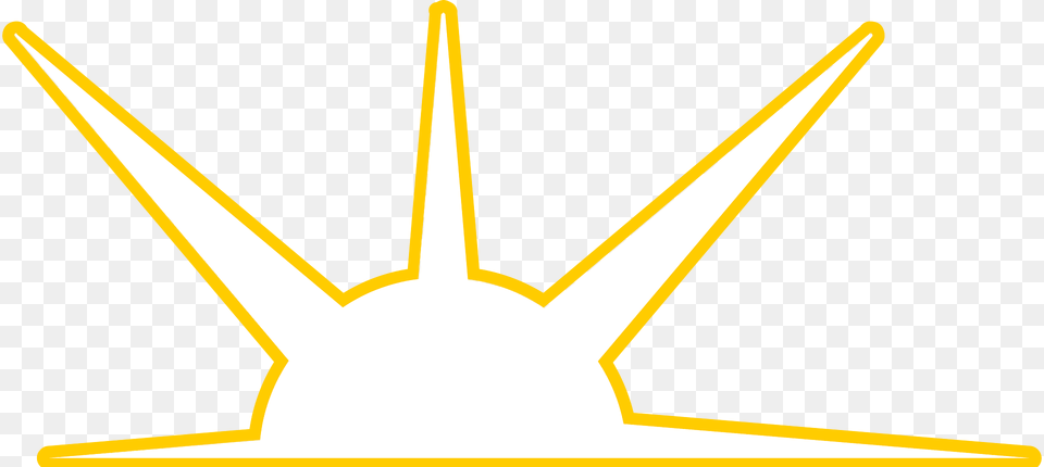 Yellow Half Star Light Clipart, Lighting Free Transparent Png