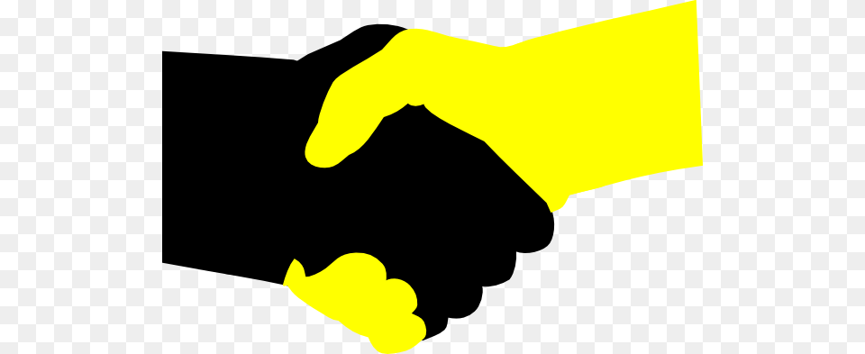 Yellow Hand Shake Clip Art Handshake Clipart, Body Part, Person, Animal, Kangaroo Free Png