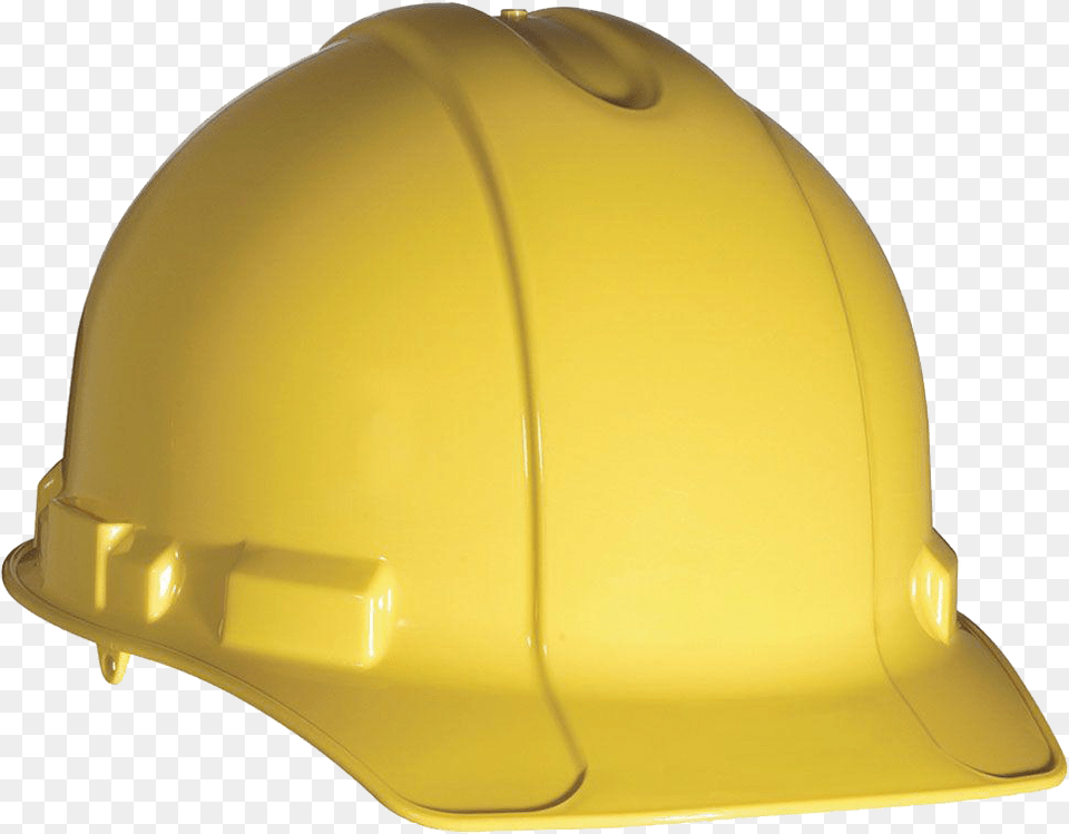 Yellow Head Safety Hard Hat Hard Hat, Clothing, Hardhat, Helmet Free Png