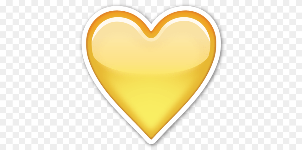 Yellow Heart Clipart Clipart Free Transparent Png