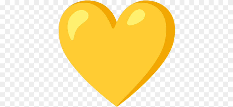 Yellow Heart Emoji Amarelo, Balloon Free Png