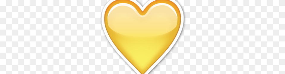 Yellow Heart Emoji Image, Balloon Free Transparent Png