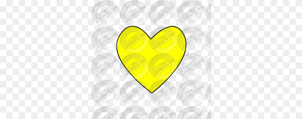 Yellow Heart Picture For Classroom Therapy Use Great Heart, Scoreboard, Symbol Free Transparent Png