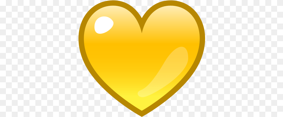 Yellow Heart Yellow Heart Emojidex, Balloon Png