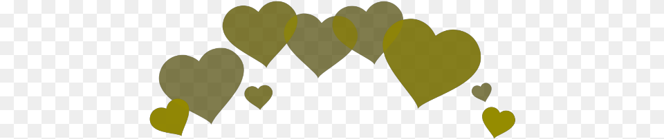 Yellow Hearts Heart Heartcrown Crown Asthetic Wholesome Purple Flower Crown, Person Free Transparent Png