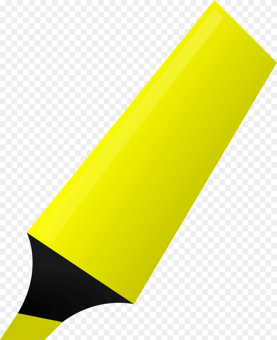 Yellow Highlighter Clipart, Marker Free Png Download
