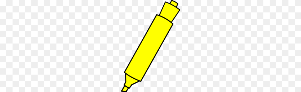 Yellow Highlighter Marker Clip Art, Dynamite, Text, Weapon Free Png Download
