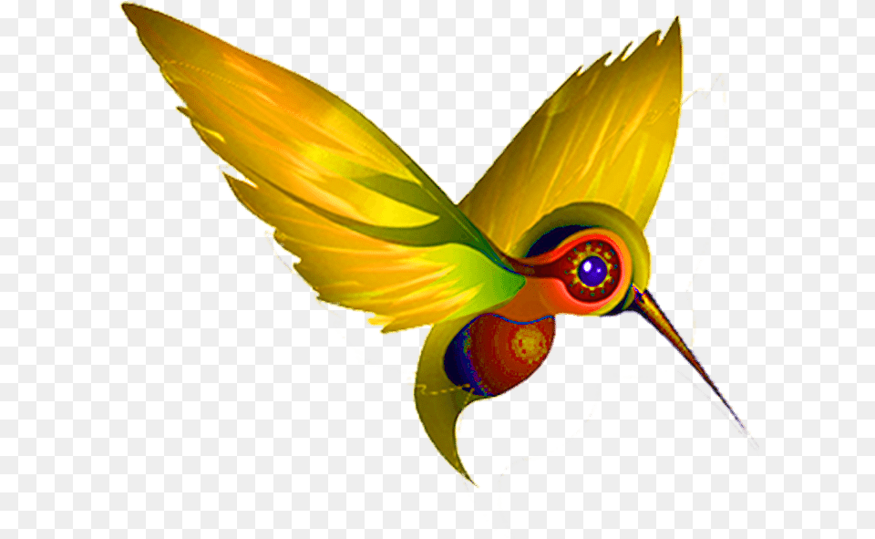 Yellow Humming Bird Hummingbird, Art, Graphics, Aircraft, Airplane Free Png