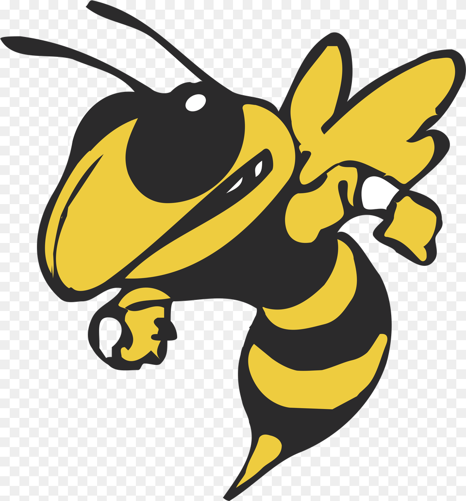 Yellow Jacket Logo, Animal, Invertebrate, Insect, Wasp Free Png
