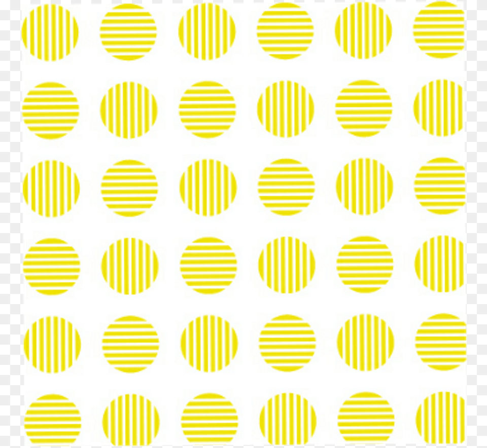 Yellow Kpop Design Dots Texture Circles Background Symbol, Pattern, Polka Dot Free Png Download