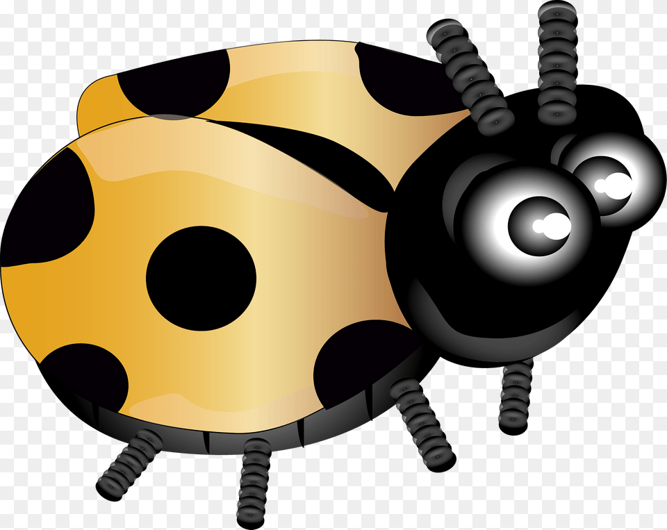 Yellow Ladybug Clipart, Animal, Appliance, Blow Dryer, Device Png Image