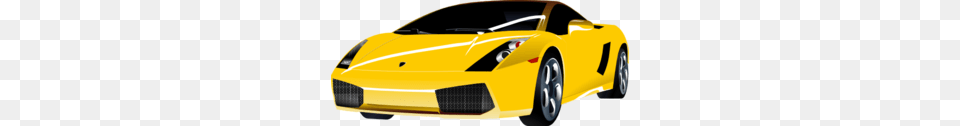 Yellow Lamborghini Clip Art, Alloy Wheel, Vehicle, Transportation, Tire Png Image