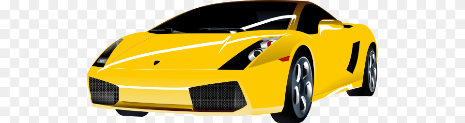 Yellow Lamborghini Clip Art, Alloy Wheel, Vehicle, Transportation, Tire Png