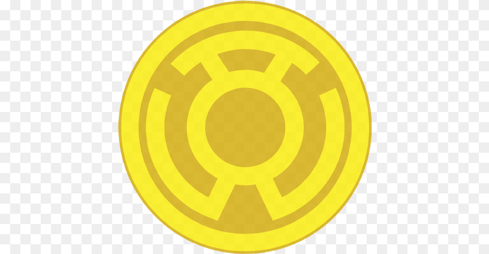 Yellow Lantern, Logo, Disk Free Png Download