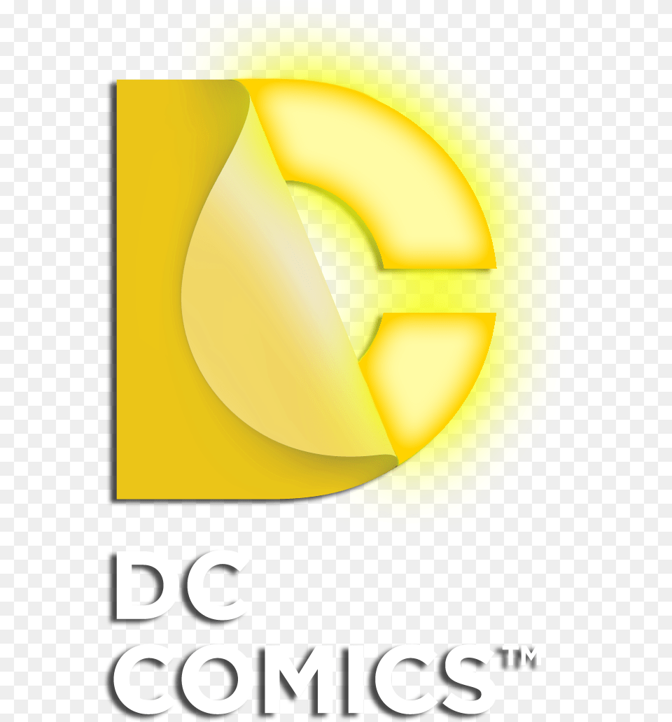 Yellow Lantern Dc Logo Dc Comics, Food, Fruit, Plant, Produce Free Png Download