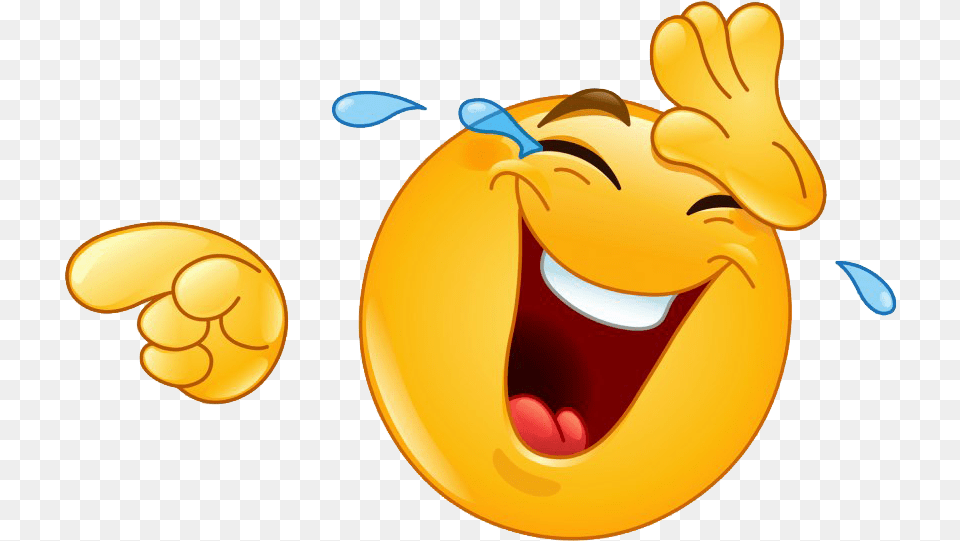 Yellow Laughing Emoji Clipart Laughing Smiley Face Png Image