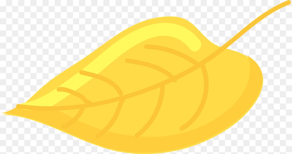 Yellow Leaf Clipart, Food, Fruit, Plant, Produce Free Png