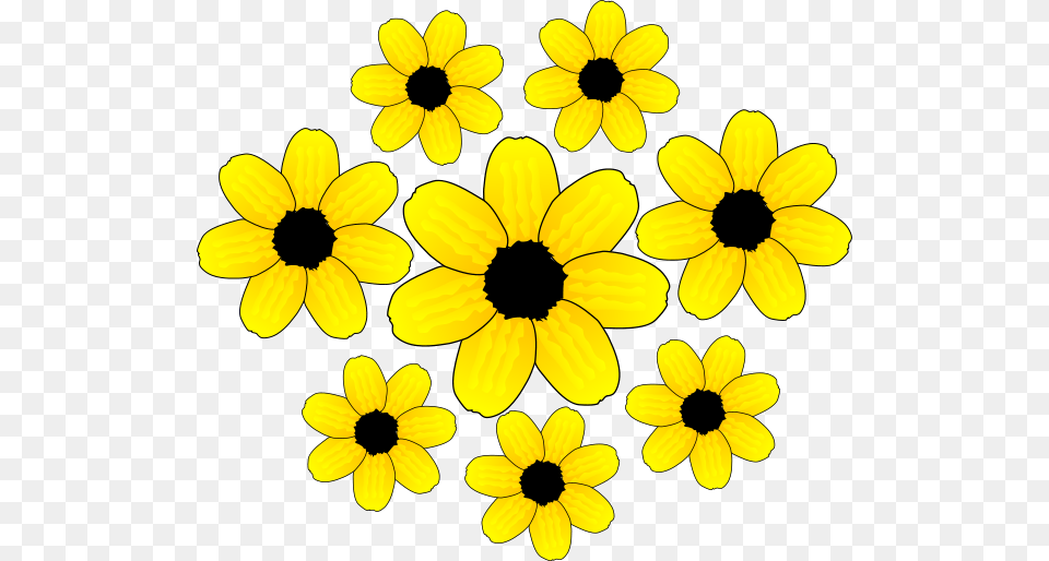 Yellow Leaf Flower Clip Arts For Web, Daisy, Petal, Plant, Anemone Png
