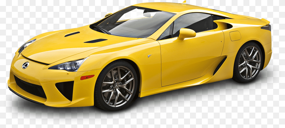 Yellow Lexus Lfa Car Classic Cars Toyota, Alloy Wheel, Vehicle, Transportation, Tire Free Png