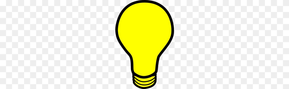Yellow Light Bulb Clip Art, Lightbulb, Astronomy, Moon, Nature Free Transparent Png