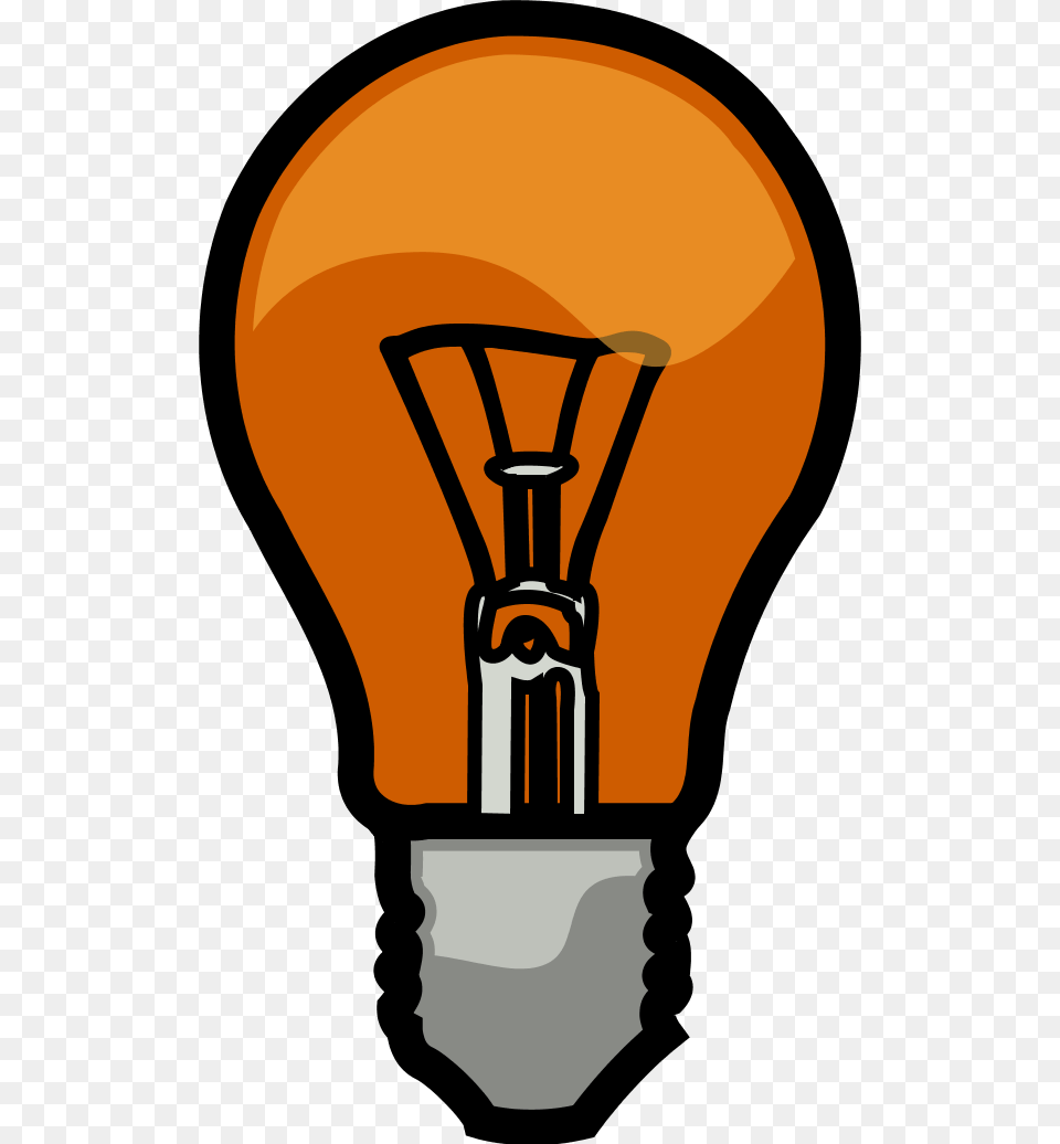 Yellow Light Bulb Clipart, Lightbulb, Person Png