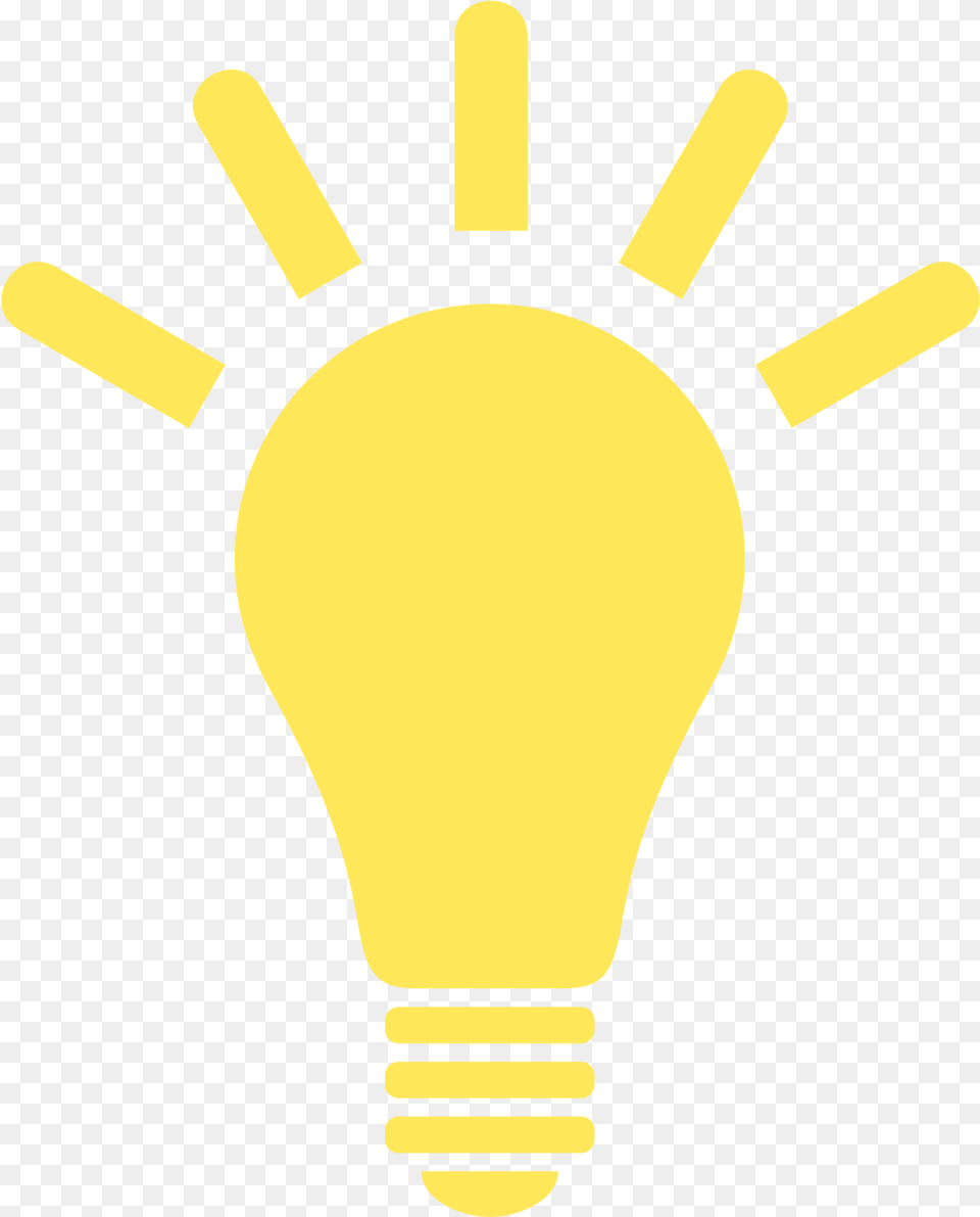 Yellow Light Bulb Icon Image Lightbulb, Cross, Symbol Free Transparent Png