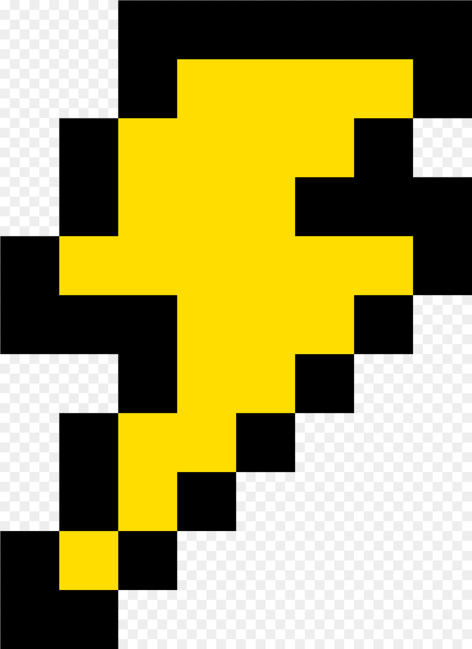 Yellow Lightning, Cross, Symbol, Logo Png