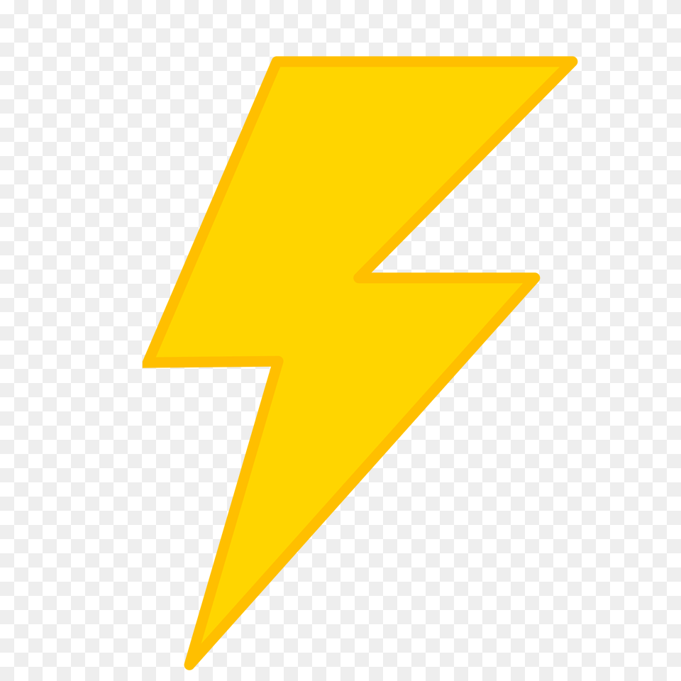 Yellow Lightning, Symbol, Star Symbol Free Png