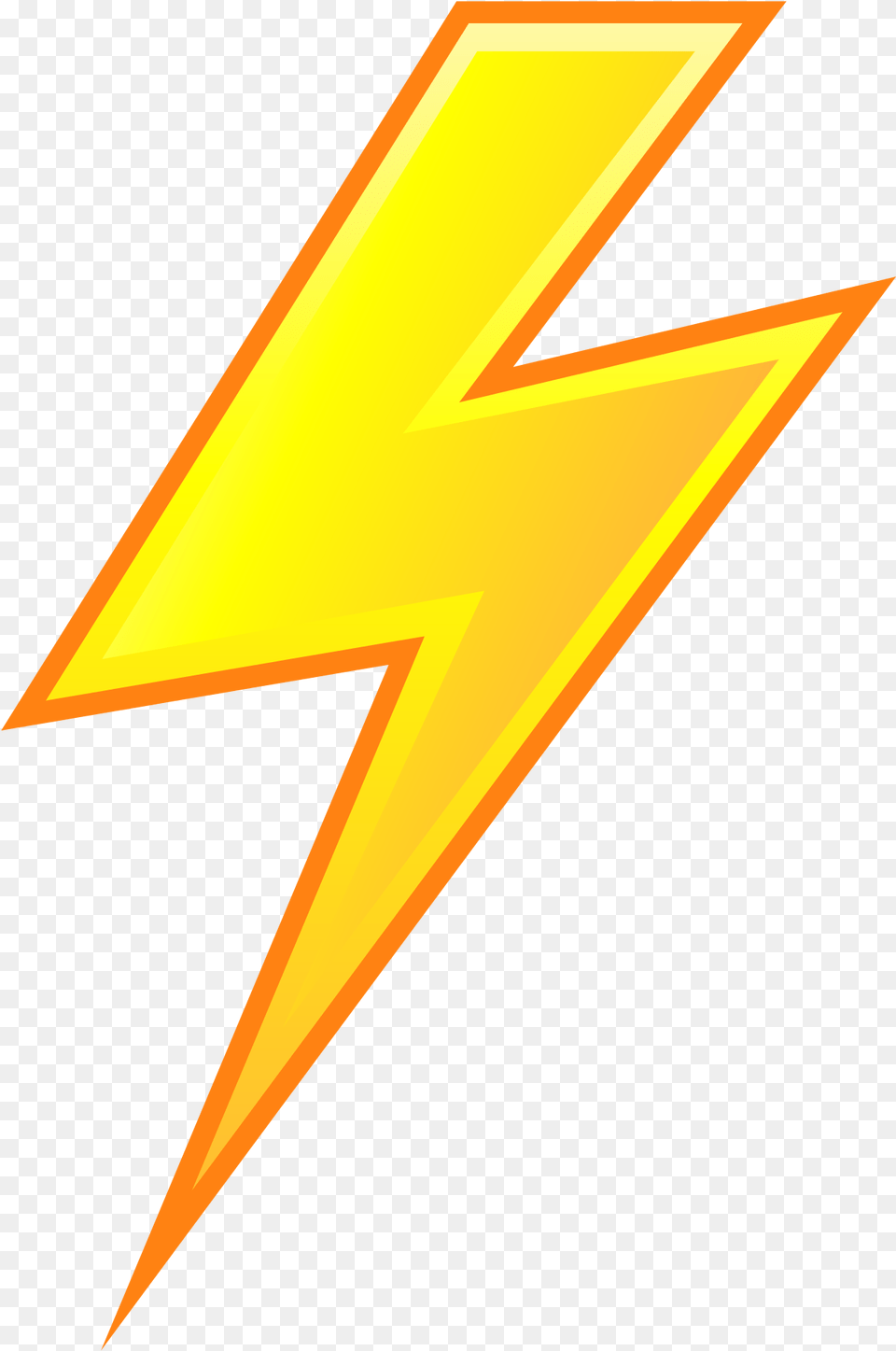 Yellow Lightning Bolt Yellow Cartoon Lightning Bolt, Logo, Gold, Symbol Free Png Download