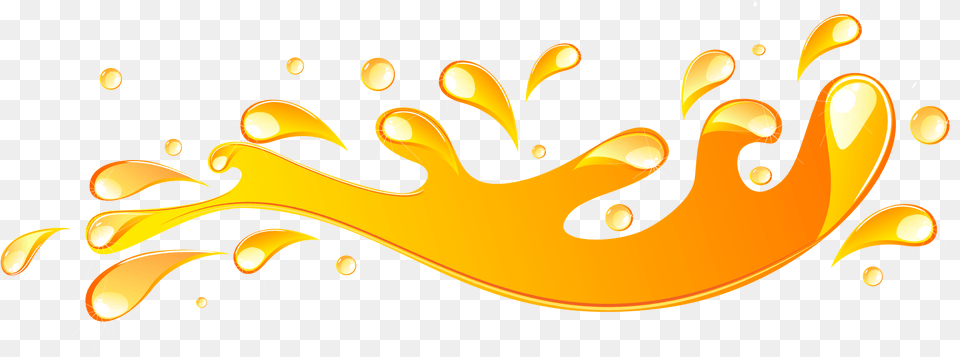 Yellow Liquid Gold Drops Transprent Orange Splash, Fire, Flame, Light Free Transparent Png