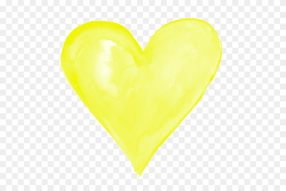 Yellow Love Emoji Transparent Yellow Heart Picture Transparent, Balloon Free Png