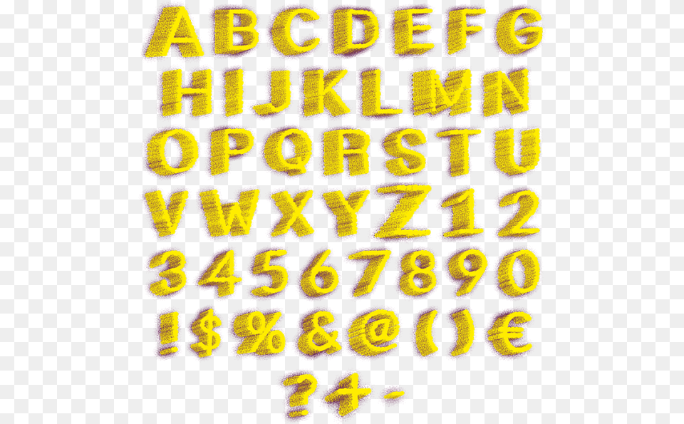 Yellow Magnetic Typeface Yellow, Text Free Transparent Png