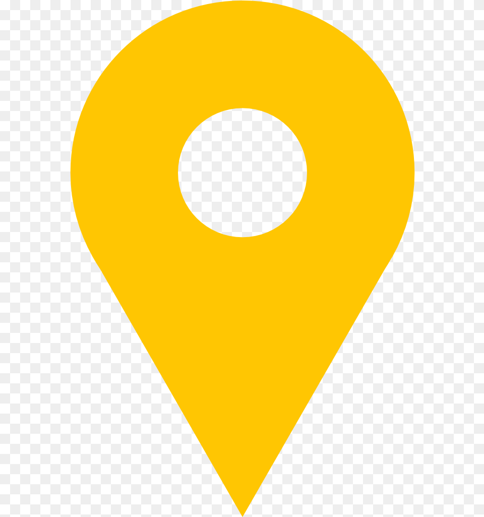 Yellow Map Marker Drop Pin Icon Free Png