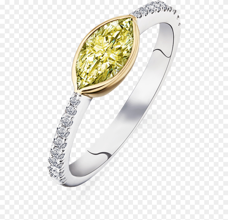 Yellow Marquise Diamond Engagement Ring Engagement Ring, Accessories, Gemstone, Jewelry Free Transparent Png