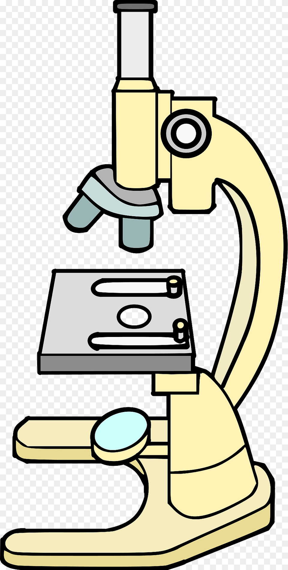 Yellow Microscope Clipart, Bulldozer, Machine Png