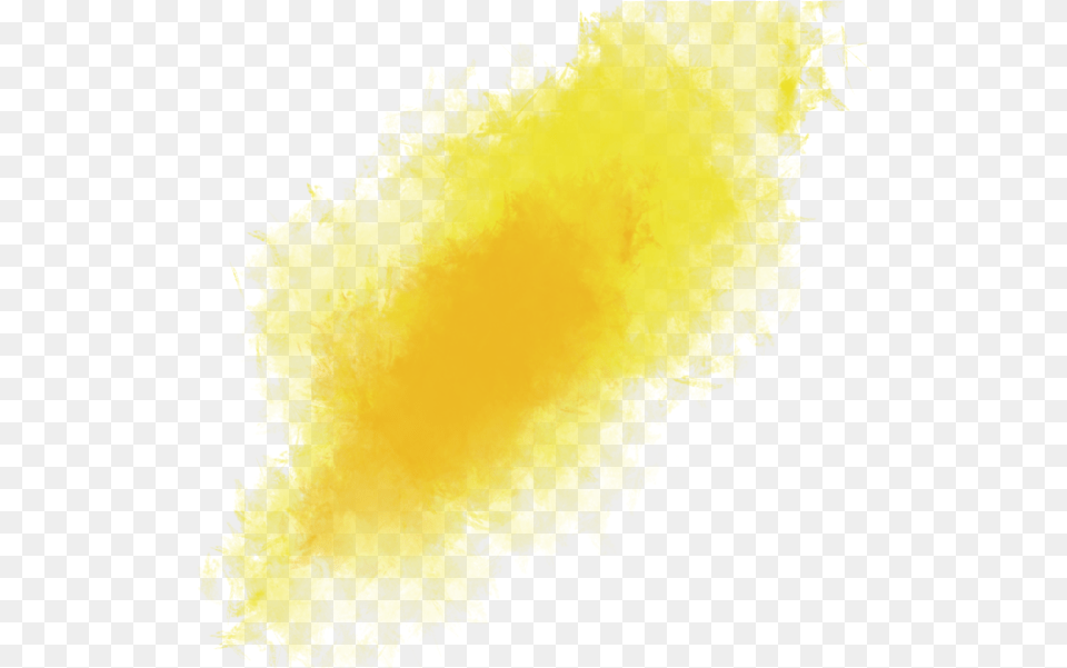 Yellow Mist Psd Official Psds Yellow Smoke Bomb, Plant, Pollen Png Image